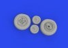 Eduard 648996 Gannet wheels AIRFIX 1/48
